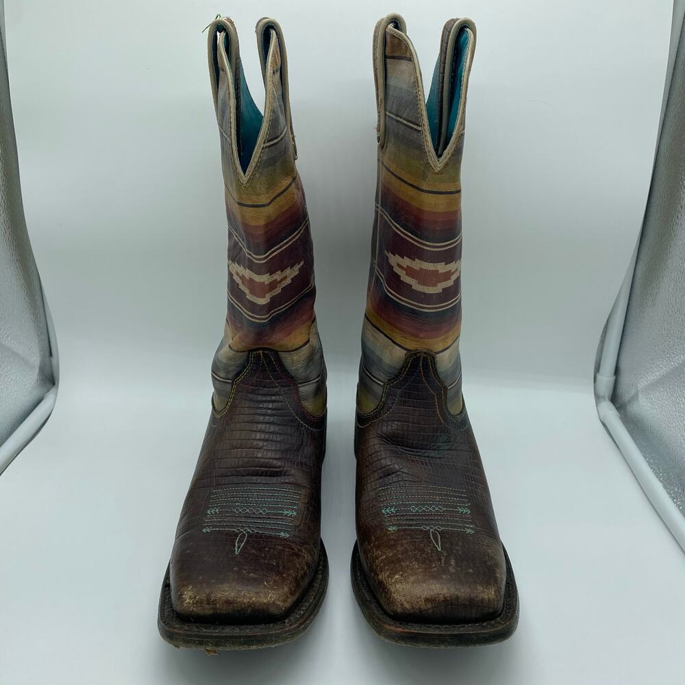 Ariat Circuit Savanna Western Mid-Calf Cowboy Boots Rodeo Women's size 8.5 - Picture 3 of 11